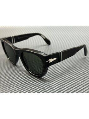 New Persol Men Black Sunglasses 53-22-145